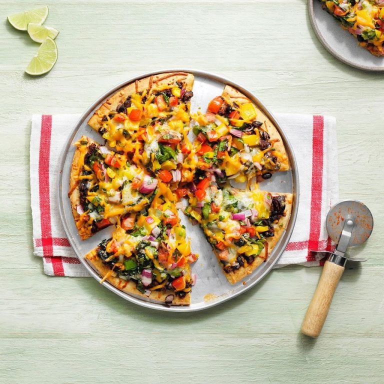 Mexican Pizza: 12 Easy Steps to make Mexican Pizza